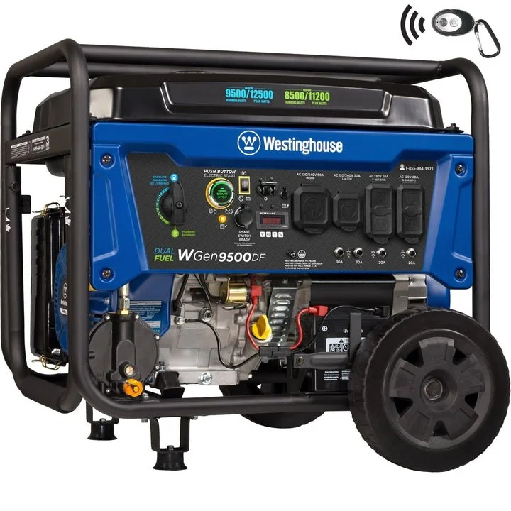 1-304.webp Westinghouse WGen9500DF Portable Generators. - Image 1