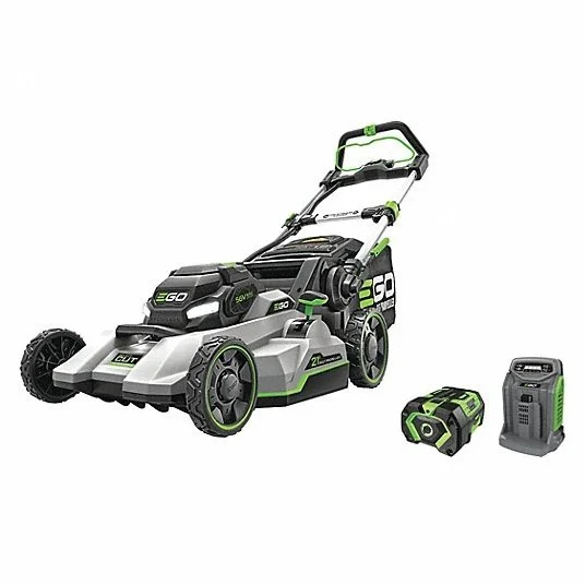 1-523.webp EGO Power+ 21″ Select Cut Battery-Powered Self-Propelled Lawn Mowers. - Image 1