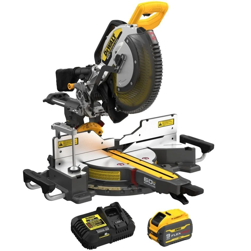107.webp DeWalt DCS781B 60V 12″ Double Bevel Sliding Miter Saw - Image 1