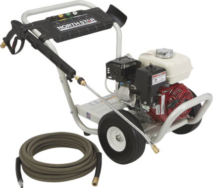 NorthStar Pressure Washer 3300 PSI 2.5 GPM Honda GX200 CAT Pump Aircraft Grade Aluminum Gas 157132 New