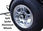Stand, Store or Roll Ride-Up 3-Rail Motorcycle Trailer - Image 5