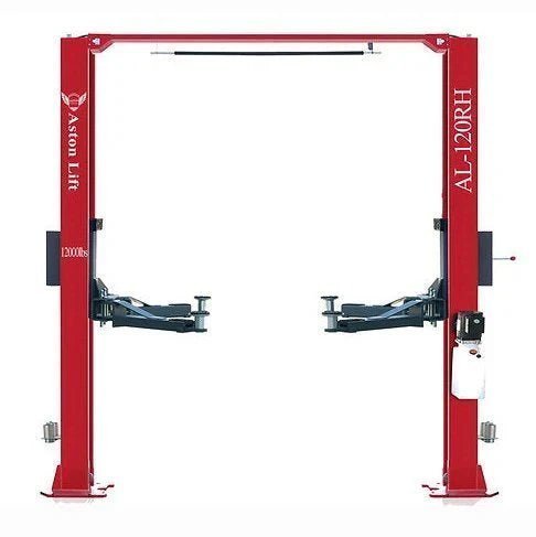 4-1-2.jpg Aston 12000 lbs. 2 Post Car Lift Symmetric Overhead Single Point Lock Release - Image 1