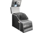 Buyers Products 28-in x 24-in x 19-in Smooth Aluminum Step Box Truck Tool Box 1705285 - Image 3