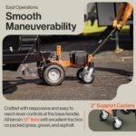 SuperHandy Orange Steel Dolly 5396040 - Image 7