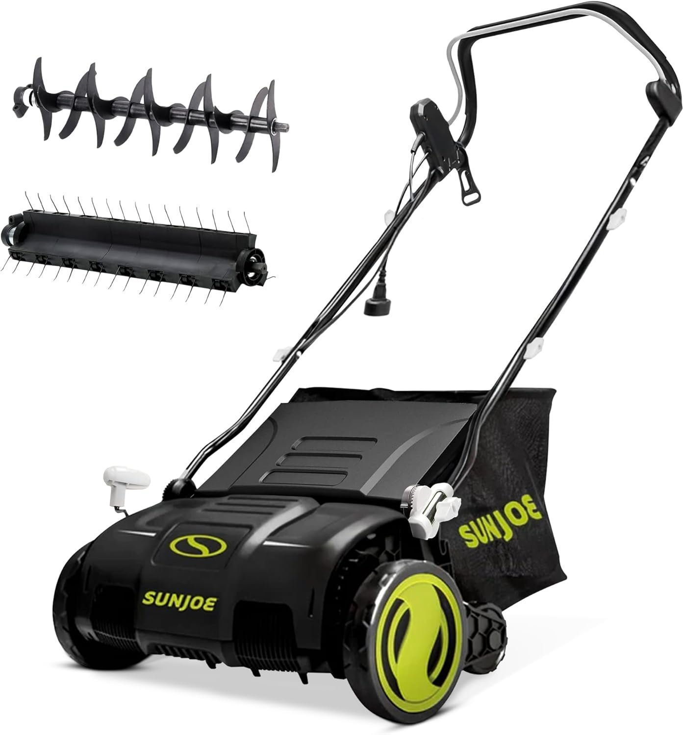 7113HP5KLKL._AC_SL1500.jpg Sun Joe AJ805E 13A Electric Dethatcher & Scarifier, 15 in. - Image 1