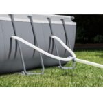 Intex 24ft x 12ft x 52in Ultra XTR Frame Rectangular Swimming Pool Set with Sand Filter Pump, Ladder, Ground Cloth, Cover and Robot Vacuum - Image 5