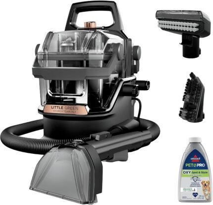 BISSELL Little Green HydroSteam 3618 Portable Carpet & Upholstery Cleaner