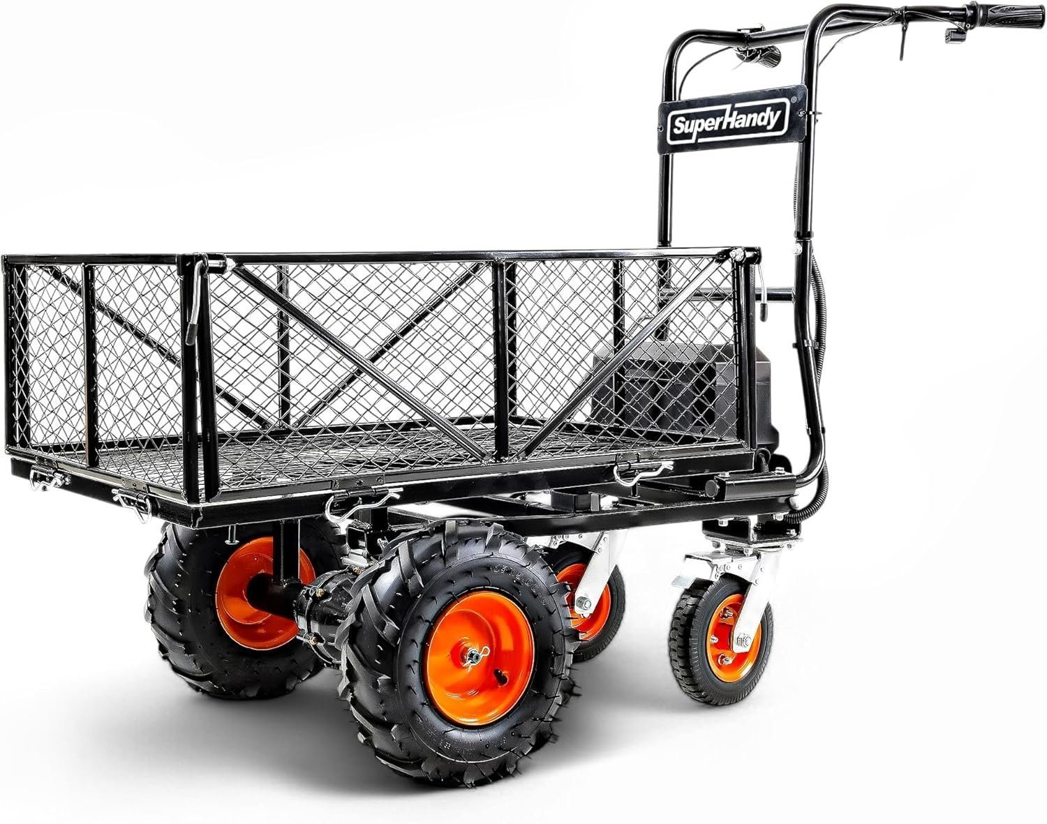 81ngKZJSbGL._AC_SL1500.jpg SuperHandy 48V Electric Power Wagon Utility Cart, 660 lb Load, 1000 lb Hauling Capacity - Image 1
