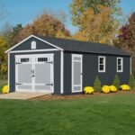 Handy Home Products Manhattan 12×24 Garage Do-it-Yourself Wooden Storage Shed, Does not Include Paint and Roofing Shingles - Image 2