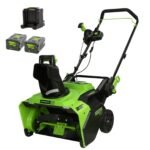 Greenworks 60V 22″ Snow Blower Battery Powered Brushless Motor