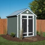 Garden D Wood Storage Shed 6 ft. W x 8 ft.