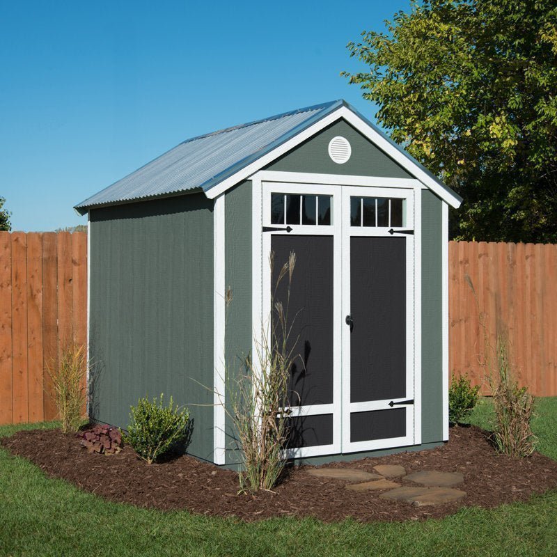 Garden_6_ft._W_x_8_ft._D_Wood_Storage_Shed_1-1.jpg Garden D Wood Storage Shed 6 ft. W x 8 ft. - Image 1