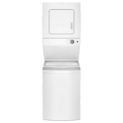 Whirlpool WET4024HW 24 inch White Electric Washer/Dryer Stacked Laundry Center