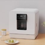Compact Automatic Table Top Dishwasher – Portable Countertop Kitchen Dishwasher with 4 Place Settings - Image 6