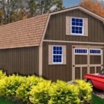 Best Barns Virginia 16×24 Wood Storage Shed Kit