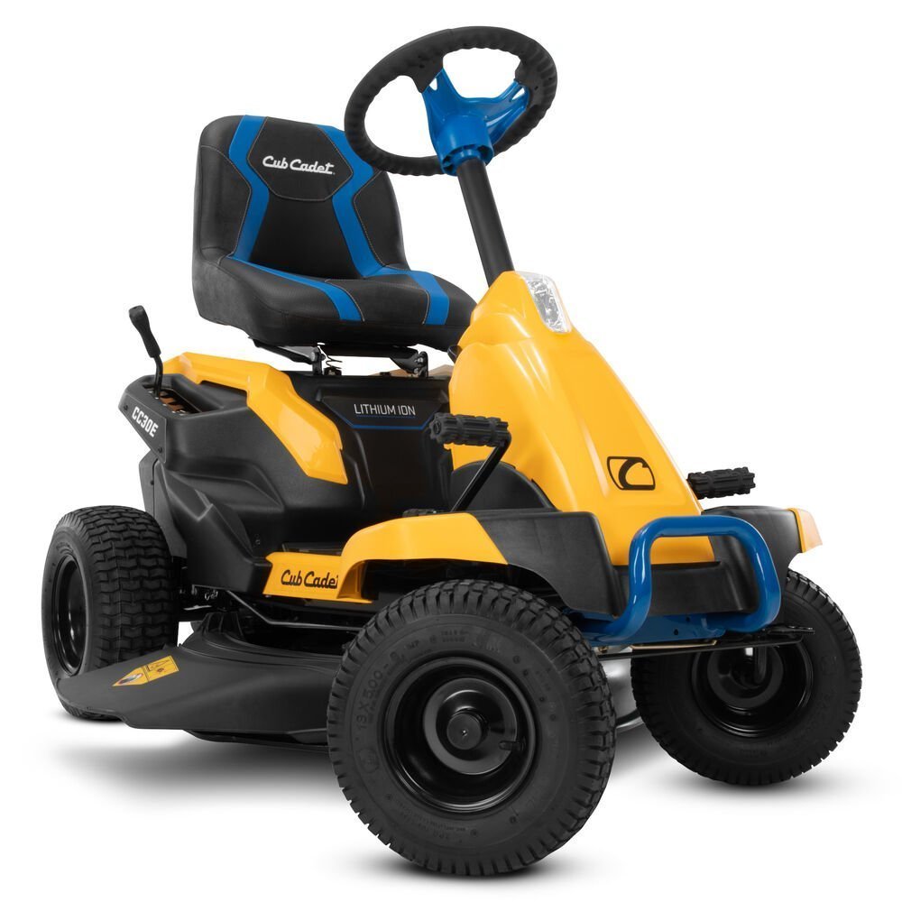 cub_cadet_cc30e_electric_lawn_tractor.jpg Cub Cadet CC30E (30″) Electric Rear Engine Riding Mower - Image 1