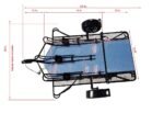 Stand, Store or Roll Ride-Up 3-Rail Motorcycle Trailer - Image 7