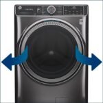 GE – 4.8 CuFt High-Efficiency Stackable Smart Front Load Washer w/UltraFresh Vent System & Microban Antimicrobial Technology – White on white - Image 3