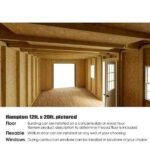 Hampton 12 ft. W x 16 ft. D Wood Storage Shed Kit with Floor (192 Sq. ft.) Installtion Included - Image 3