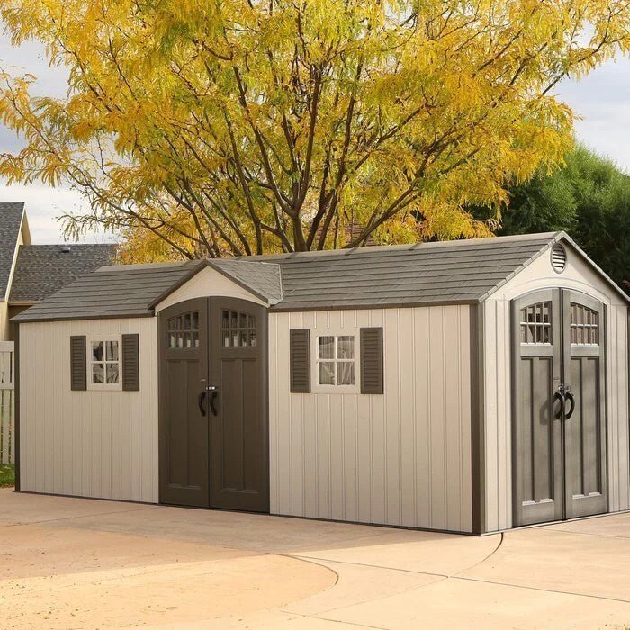 img-277.jpg 20 ft. W x 8 ft. D Plastic Storage Shed - Image 1