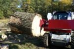 30-Ton Skid Steer Log Splitter – Tire-to-Tire Inverted Design (Model 3030) for Heavy-Duty Wood Splitting
