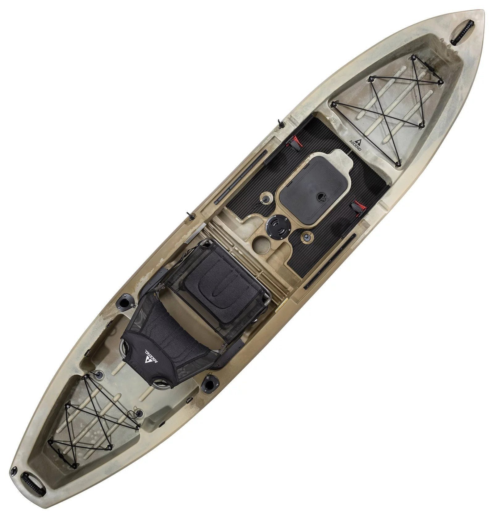 shopping_8-3-1.jpg Ascend 12T Sit-On-Top Fishing Kayak – 12 ft Stable Recreational Kayak - Image 1