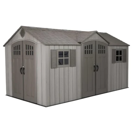 Lifetime 15 Ft X 8 Ft Outdoor Storage Sheds – 60318